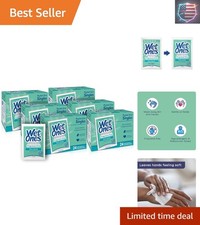 Hand and Face Wipes Singles,  Unscented Wipes for Sensitive Skin  Individual ...