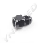 US SHIP -4AN AN4 Female To AN-6 6AN Male Fuel Oil Expander Fitting Adapter Black