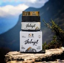 Pure Himalayan Shilajit Resin 20g Authentic k2healingshilajit  Energy & Strength