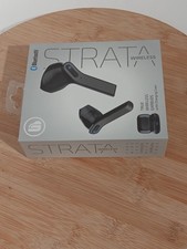 Strata Wireless Earbuds  New In Box True Wireless With Charging Case.