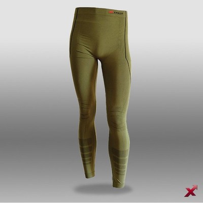 Thermo Radhose XTECH Pantalone Grün UNISEX Sport