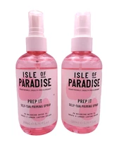 LOT OF 2 Isle Of Paradise Prep It Self-Tan Priming Spray Longer Tan 6.76oz each