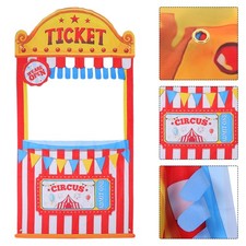 Circus Ticket Booth Photo Prop Carnival Backdrop Door Banner
