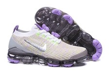 New Nike Air VaporMax Flyknit 3 Men's cushion shoes size 7-11  Light Purple   
