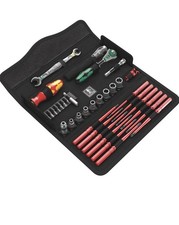 Wera 135926 Kraftform Kompakt W1 Maintenance Kit, Silver