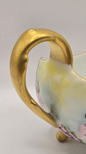 Vintage Limoges T&V macchina da caffè servizio latte brocca piatto tazza Francia - Foto 11 di 13