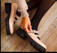 FREE PEOPLE Stella Mary Jane Platform Pump NWOT