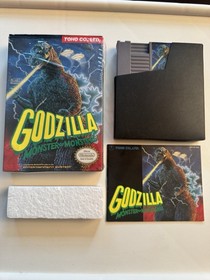 Godzilla Monster Of Monsters NES CIB