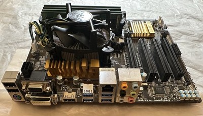 Gigabyte GA-H97M-D3H + WIN 11 PRO + i3-4160 + 16GB RAM ~PREMIUM-KIT~ Plug & Play