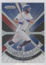 2021 Panini Prizm Illumination Red White & Blue Cody Bellinger #IL-13 00ab