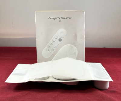Google - TV Streamer 4K - Fast Streaming Device in 4K HDR - 32 GB