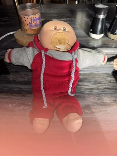 Cabbagepatch Kids Vintage 1978/1980. ￼ Preemie Baby With Dimples And Pacifier