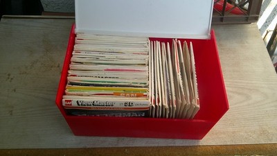 Vintage lot of (47) VIEW MASTER REELS in envelopes plus extras not in envelopes