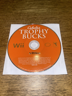Cabela s Trophy Bucks Wii CCE2M