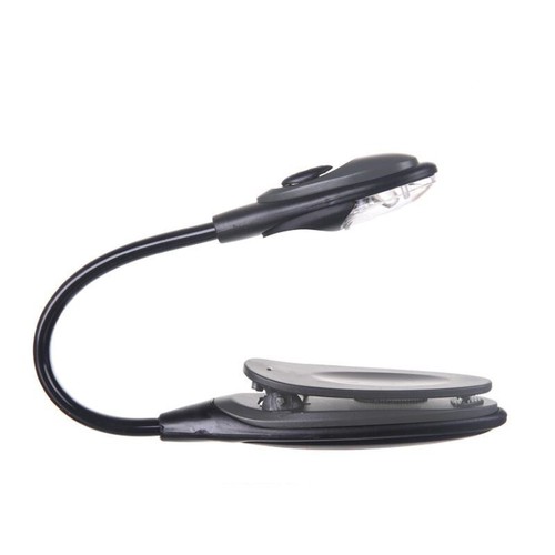 Mini LED Book Light Adjustable Clip Night Light Eye Protection Reading Lamp Desk - Picture 19 of 20