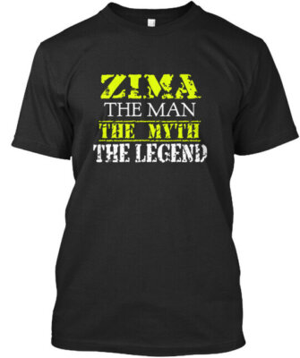 Zima Man - The Myth Legend Premium T-Shirt Made in the USA Size S to 5XL