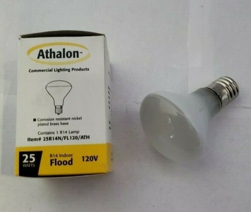 Athalon (3 Pack ) 25R14N 25W 120V ~ R14 Indoor Flood - Picture 3 of 5