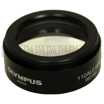 Used Olympus 110AL0.62X WD160 Stereo Microscope Auxiliary Objective
