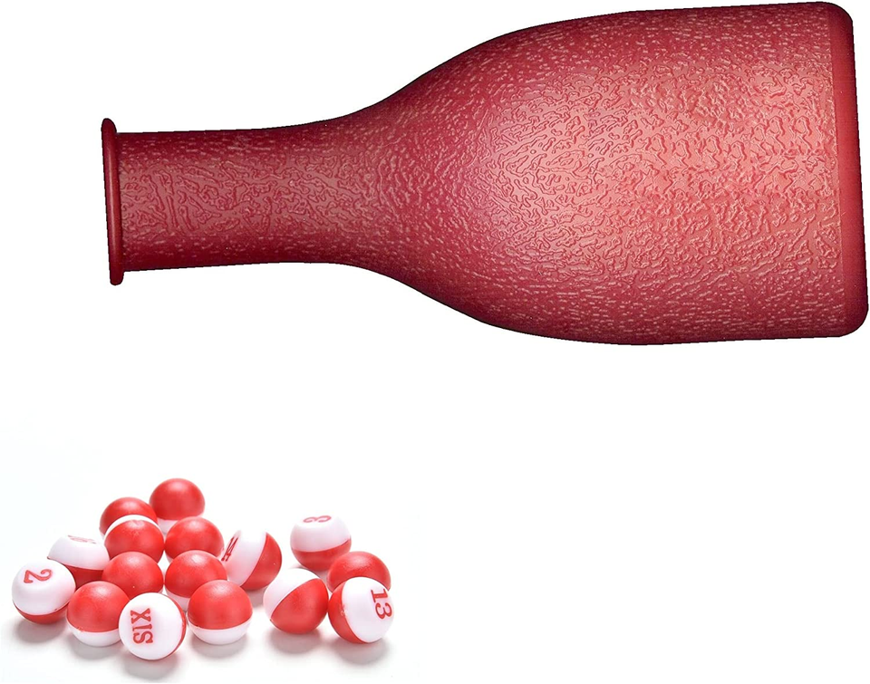 Shaker Bottle and Tally Balls for Kelly Pea Bottle Pool eBay