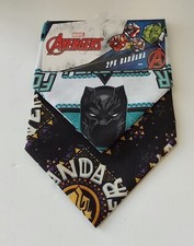 Marvel Avengers -Wakanda Forever 2 PK Dog Bandana 17.5" X 17.5" NEW