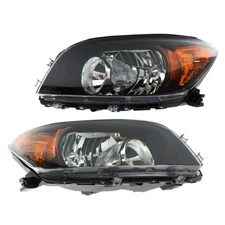 LABLT Headlights Headlamps Black For 2006-2008 Toyota RAV4 Left&Right Side