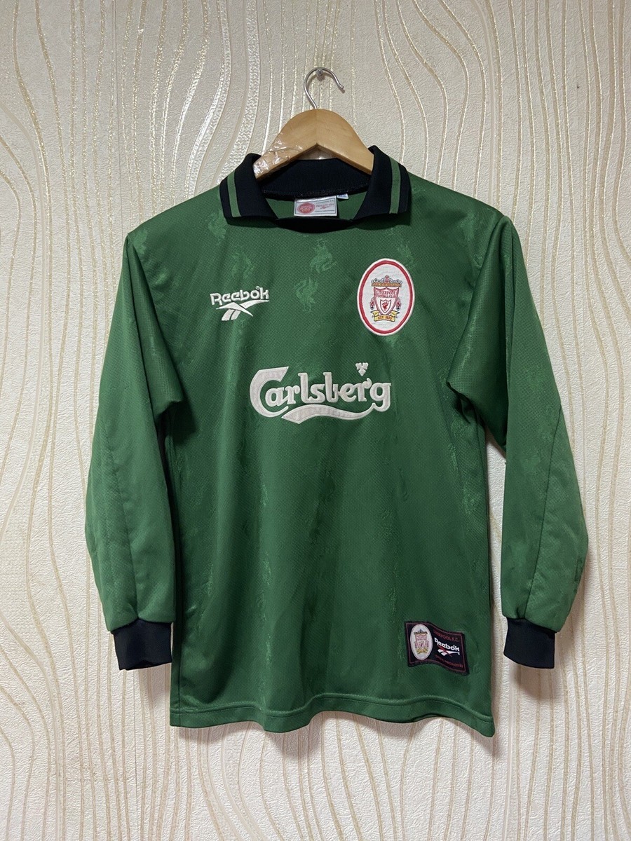 LIVERPOOL 1996 1997 GOALKEEPER FOOTBALL SHIRT SOCCER JERSEY LIVERPOOL 1996 1997 GOALKEEPER FOOTBALL SHIRT SOCCER JERSEY