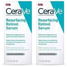 2er Pack CeraVe Resurfacing Retinol Serum - Verblassen Akne Flecken, glatte Haut