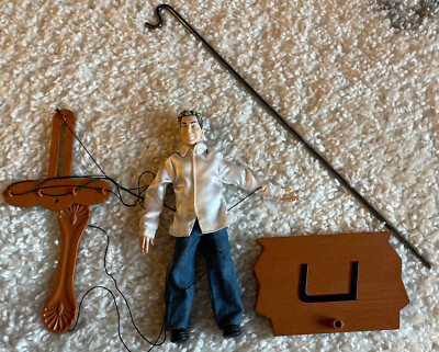 VTG NSYNC Lance Bass Collectible Marionette Doll Living Toyz