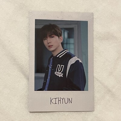 official monsta x kihyun shape of love album polaroid inclusion photocard