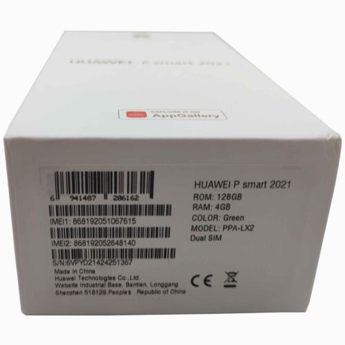 Huawei P Smart (2021) 4G PPA-LX2 Dual Sim 128GB, 4GB Emerald Green FU - Picture 15 of 16