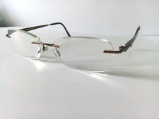 Vintage Jaeger Unisex Adults Eyeglasses Frame Titanium Mod.271 Made Japan