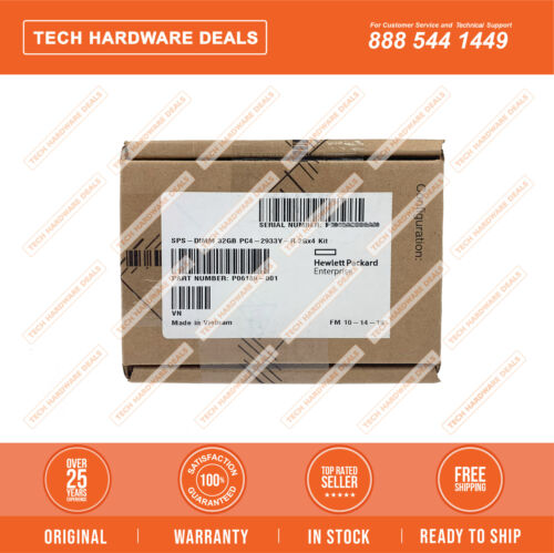 HMA84GR7CJR4N-WM-HP NEW SEALED HPE 32GB (1x32GB) Dual Rank x4 DDR4-2933 CAS-21- - Picture 3 of 3