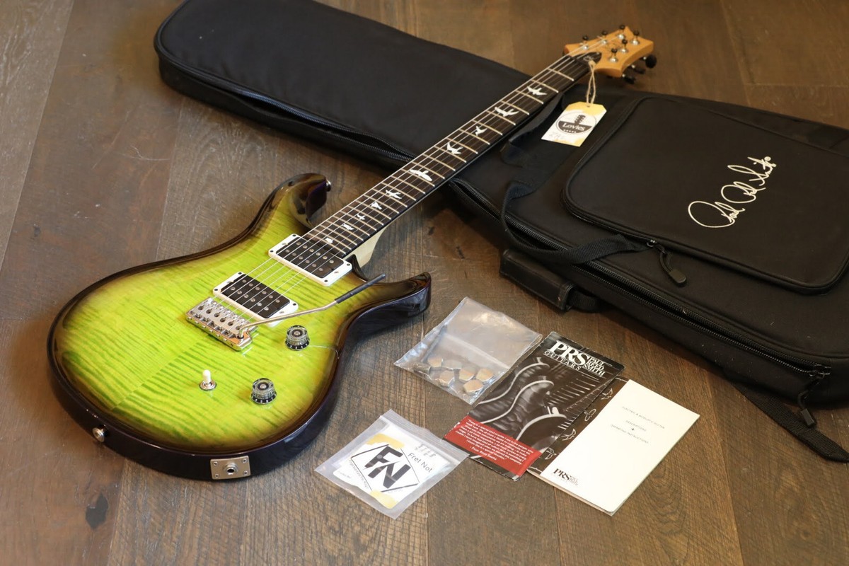 2016 PRS CE 24 Double-Cut Bolt-On Electric Guitar Green Burst +