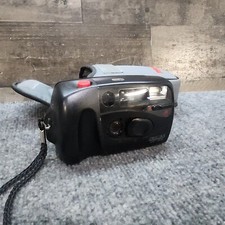 Pentax PC-313 Point And Shoot Film Camera with Gray Carry Bag