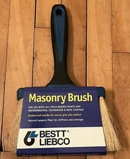 Bestt Liebco Masonry Brush 6" Tampico Fiber NWT New!