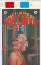 Hollywood 3-D 1987 Ray Zone Comic Book 9.0 High Grade with 3-D Glasses