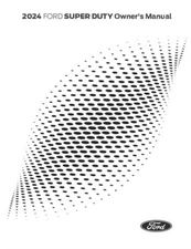 2024 Ford F250-350 Super Duty Owners Manual User Guide