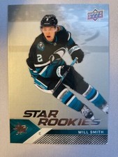2024-25 Upper Deck NHL Star Rookies Will Smith San Jose Sharks #14 RC