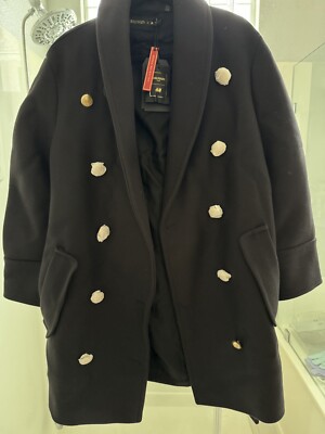 Balmain x Hm Collab Wool Jacket Size 2