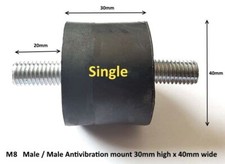 Anti Vibration Rubber Mount - OEM PART NO: 282522 - WACKER LF45 Plate