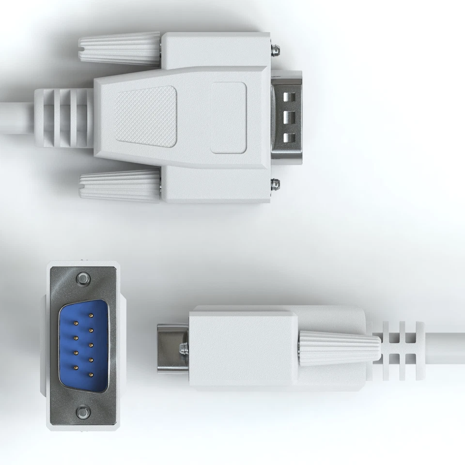 1,8m VGA Verbindungskabel SUB-D VGA Kabel Monitorkabel Beamer Monitor PC 9 Pol - Bild 3 von 4