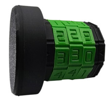 Geocache Hideaway Kryptex Road Sign Attachment 3 Digits / Container Sign