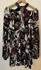 free people Urban Outfitters UK choker neck Mod Style mini dress size S