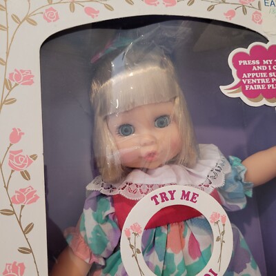 1990 Cititoy Crying Baby So Sad NIB Vintage Doll Personality Plus