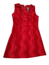 Free People Cherry Red Soft Fleece Dress Size M 