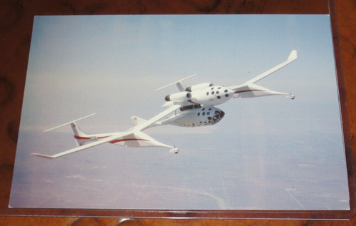 Mike Melvill test pilot SpaceShipOne signed autographed 1st Day Issue Postcard - Picture 2 of 2