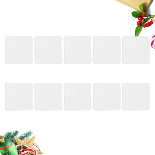 20 PCS Adhesive Stickers Transparent Nano Tape Double Sided Waterproof Decal
