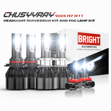 For Mazda 3 2004 2005 2006 6x High Low Led Headlights Fog Light Bulb