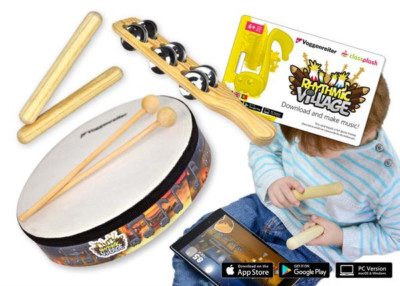 VOGGENREITER 1130 Rhythmic Village Percussion Set