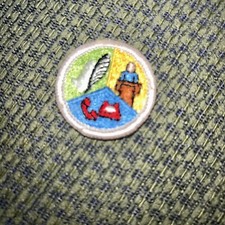 Current Issue BSA Boy Scouts Communications Merit Badge Patch